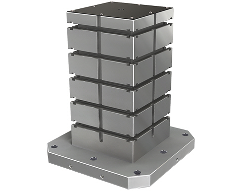 SQUARE TOOLING COLUMN with T-Slots