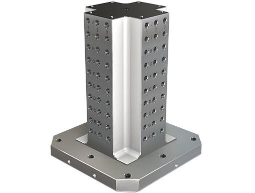 CROSS TOOLING COLUMN with Grid